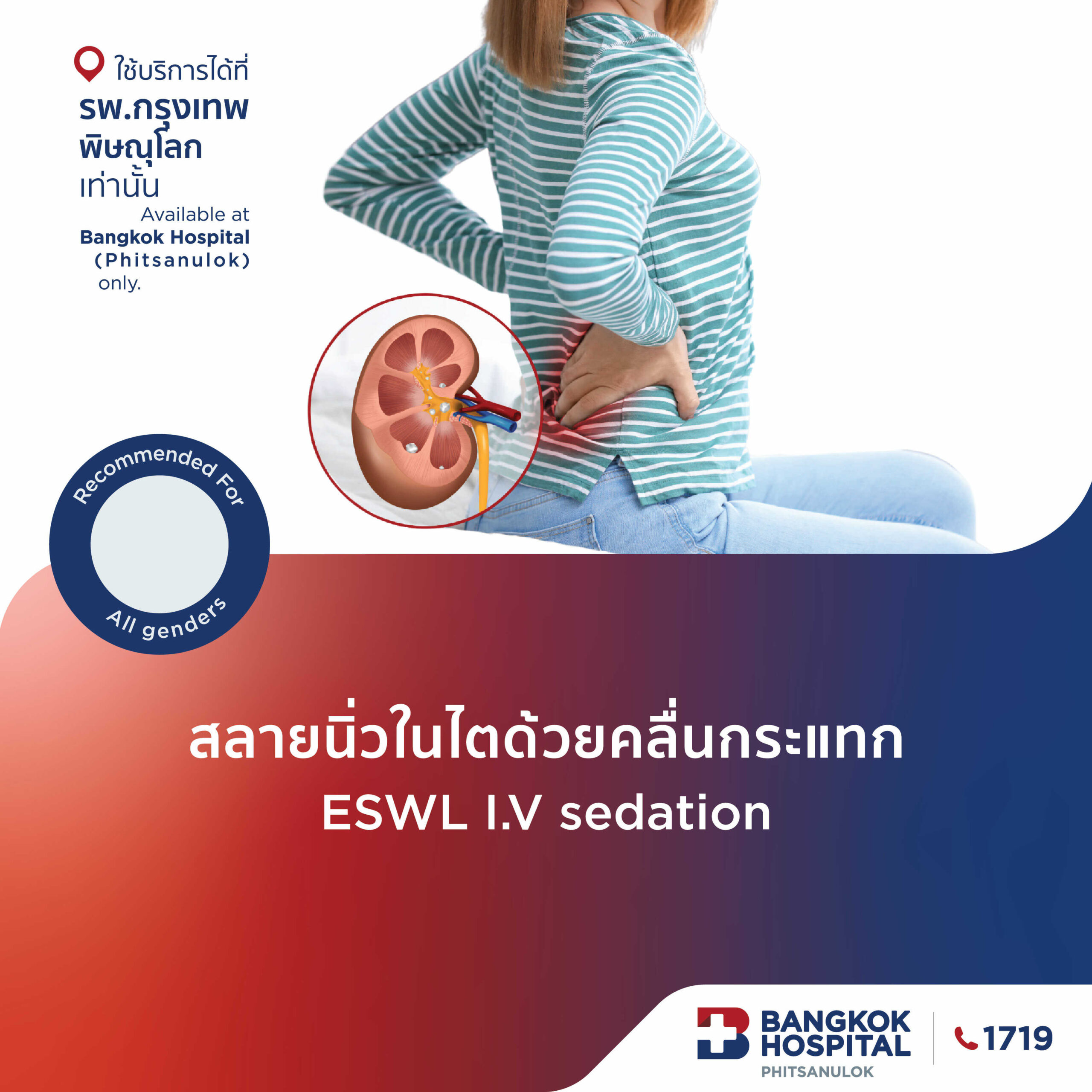 สลายนิ่วในไตด้วยคลื่นกระแทก