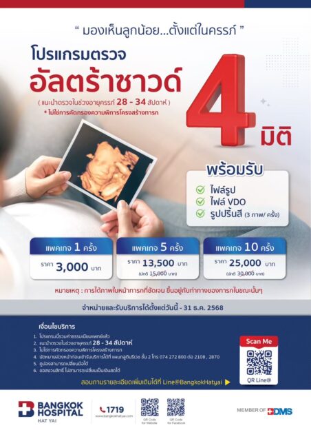 โปรแกรมตรวจอัลตร้าซาวด์4มิติ