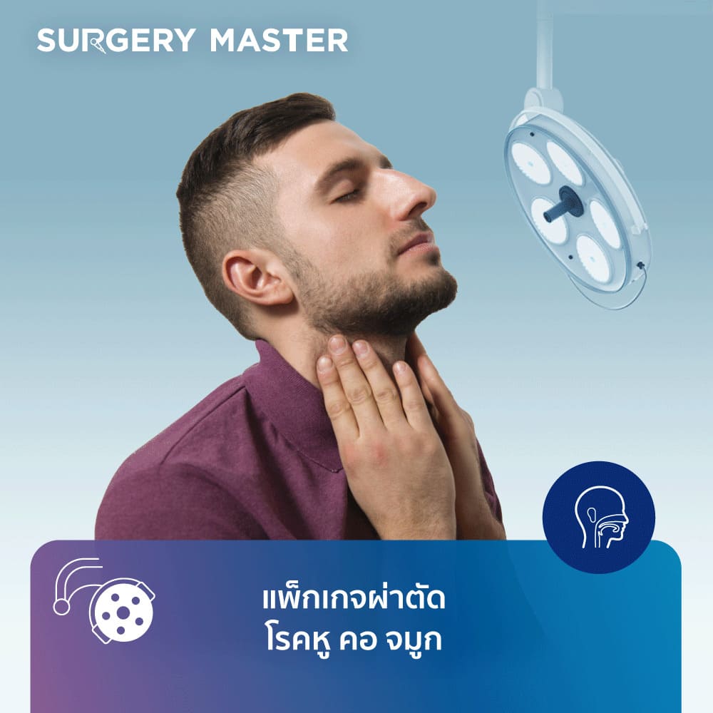 แพ็กเกจผ่าตัดโรคหู คอ จมูก