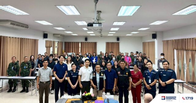 Bangkok Hospital Chiang Rai Provides Basic Life Support (CPR) Training to Strengthen Emergency Response Skills in Thasud Community