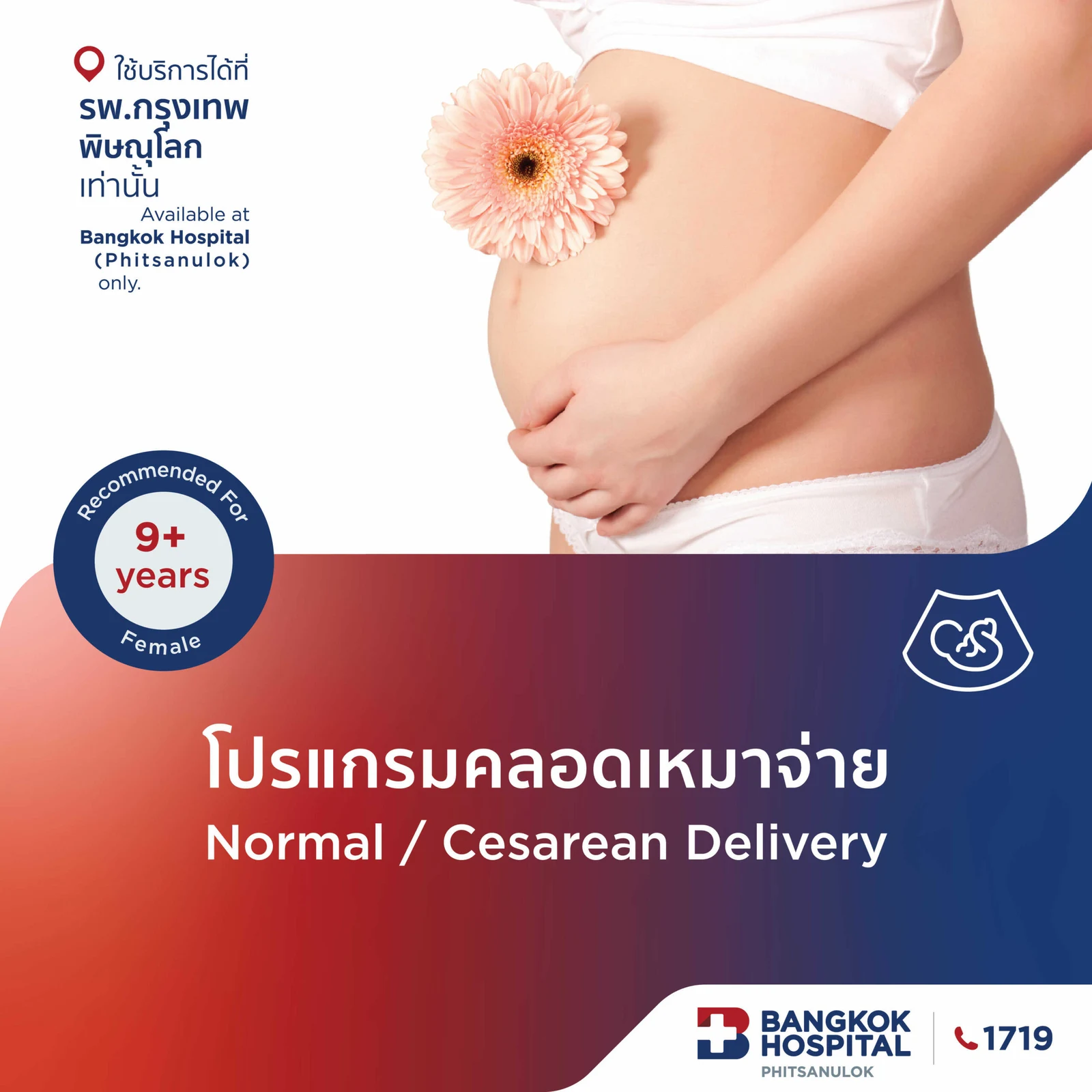โปรแกรมคลอดเหมาจ่าย