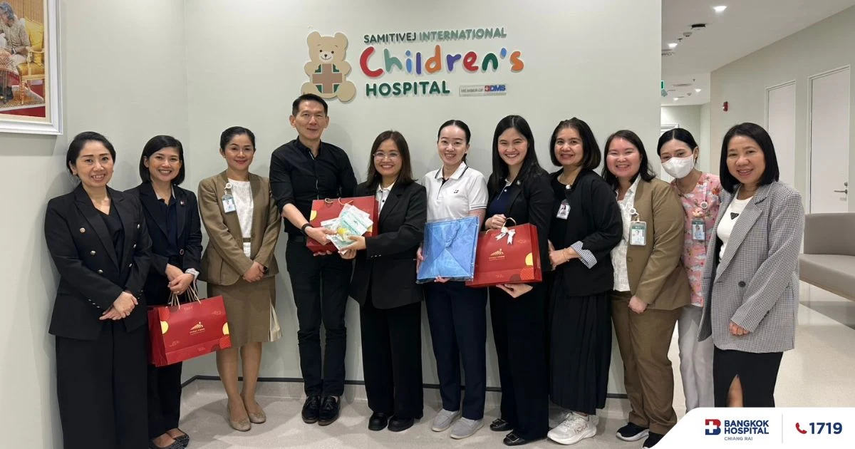 Bangkok Hospital Chiang Rai Pediatric Team Visits Samitivej Hospitals to Enhance Pediatric Care Excellence
