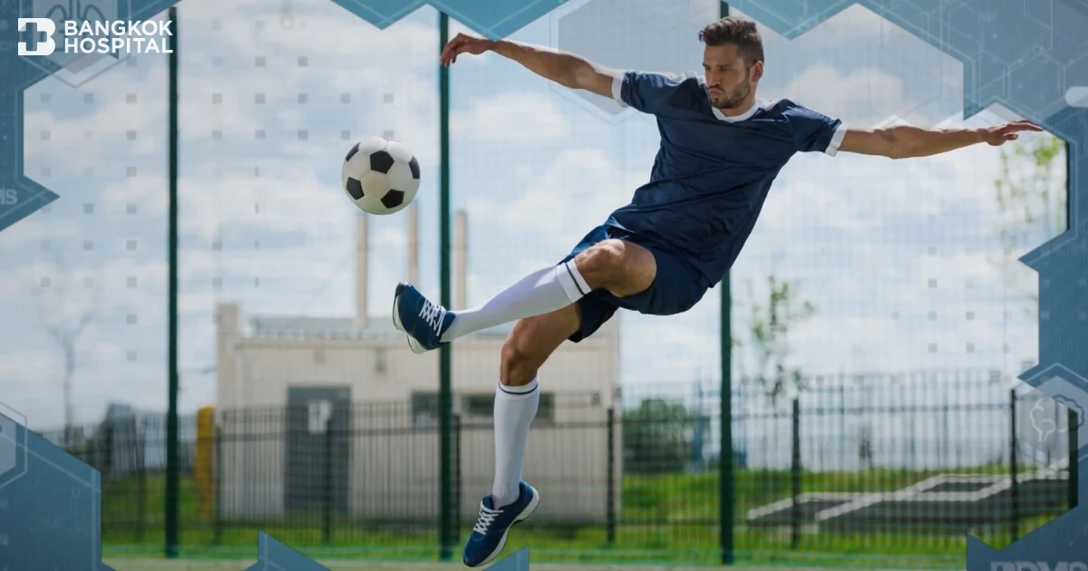 Wie kann man Fußball spielen, ohne sich zu verletzen?