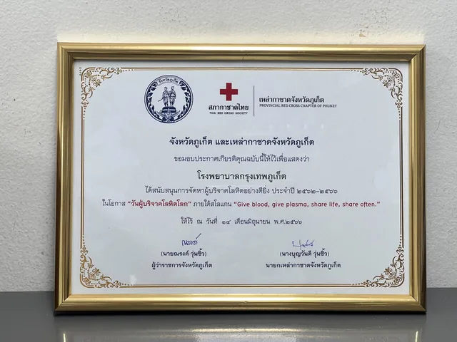 Outstanding Blood Donor Recruitment Award Certificates (2019–2023)